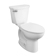 American Standard Cadet PRO Two-Piece 1.28 gpf/4.8 Lpf Compact Chair Height Elongated 14-Inch Rough Toilet Less Seat - White