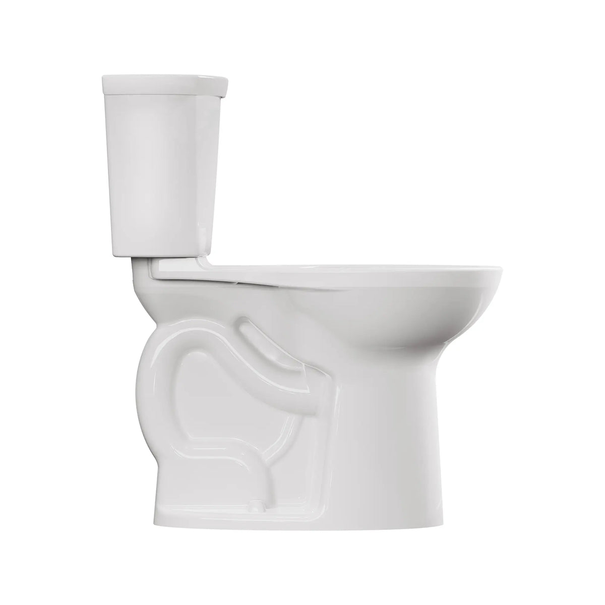 American Standard Cadet PRO Two-Piece 1.28 gpf/4.8 Lpf Extra Tall Height Elongated Right-Hand Trip Lever Toilet Less Seat - product view