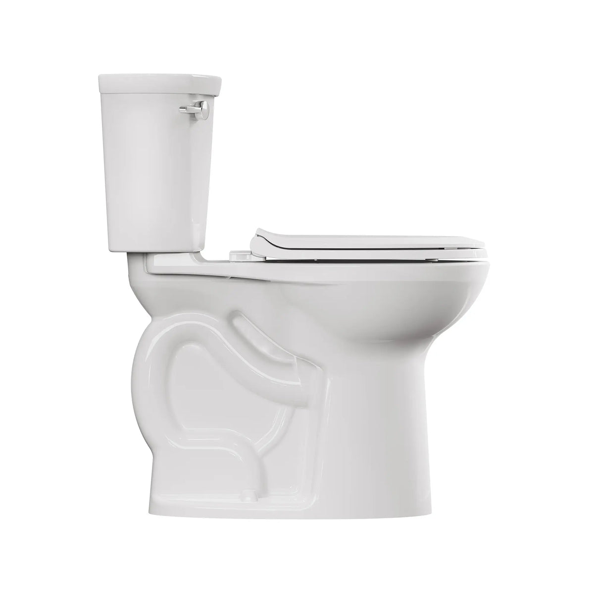 American Standard Cadet PRO Two-Piece 1.28 gpf/4.8 Lpf Extra Tall Height Elongated 10-Inch Rough Toilet Less Seat - details