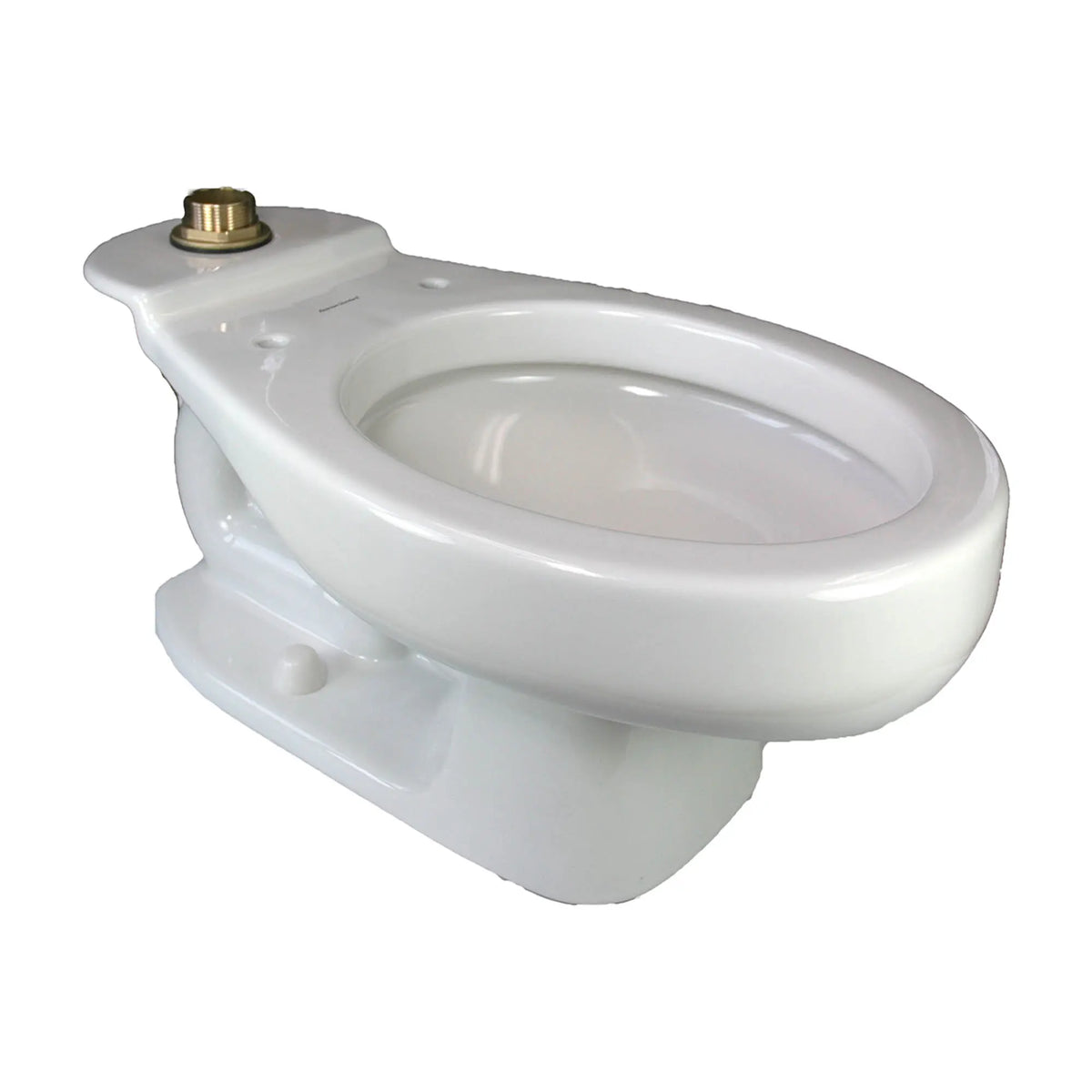 American Standard Baby Devoro 1.28 gpf/4.8 Lpf 10-1/4-Inch Height Top Spud Elongated Bowl - details
