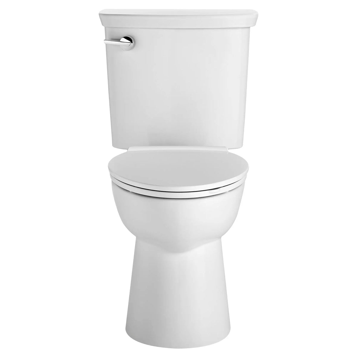 American Standard VorMax Two-Piece 1.28 gpf/4.8 Lpf Chair Height Elongated Toilet Less Seat - White