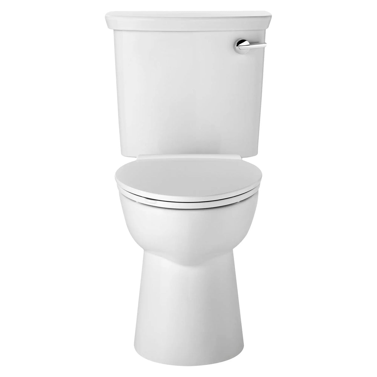 American Standard VorMax Two-Piece 1.28 gpf/4.8 Lpf Chair Height Elongated Toilet Less Seat - White