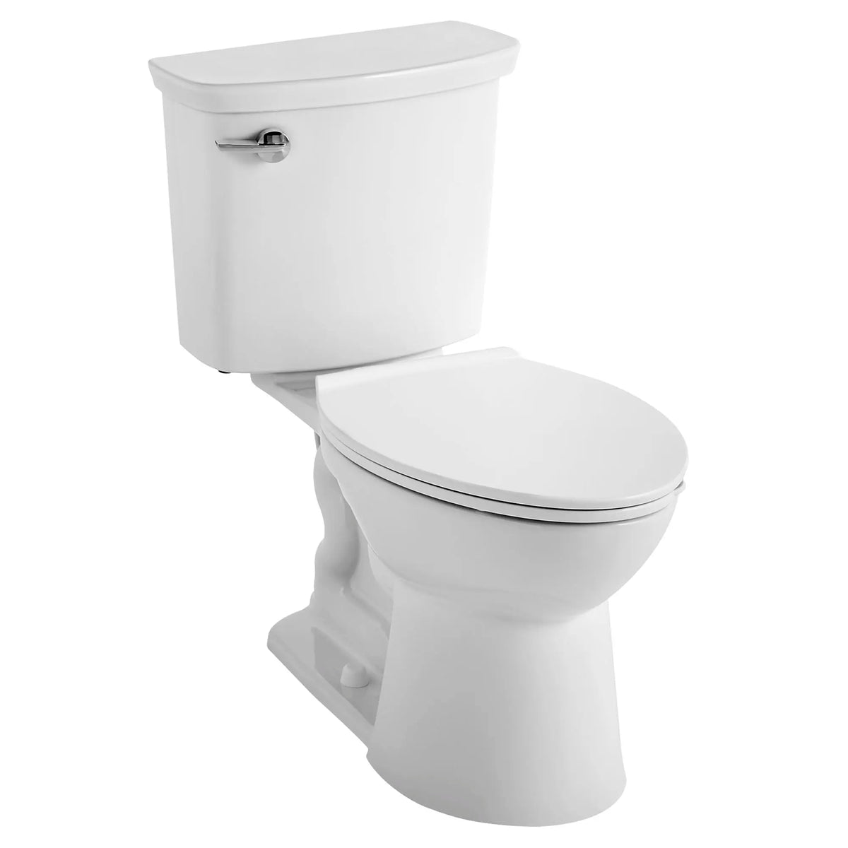 American Standard VorMax Two-Piece 1.28 gpf/4.8 Lpf Chair Height Elongated Toilet Less Seat - product view