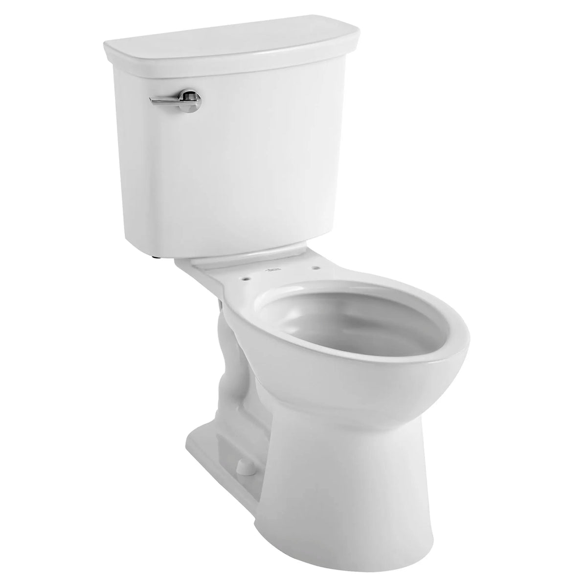 American Standard VorMax Two-Piece 1.28 gpf/4.8 Lpf Chair Height Elongated Toilet Less Seat - details