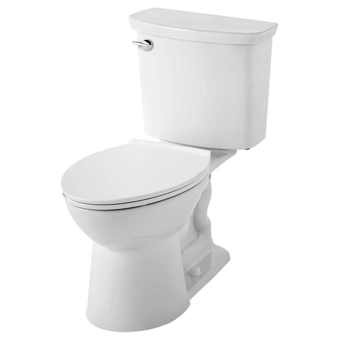 American Standard VorMax Two-Piece 1.0 gpf/3.8 Lpf Chair Height Elongated Toilet Less Seat - White