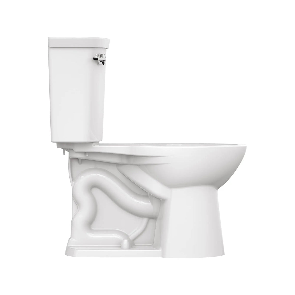 American Standard VorMax Two-Piece 1.0 gpf/3.8 Lpf Chair Height Elongated Toilet Less Seat - details