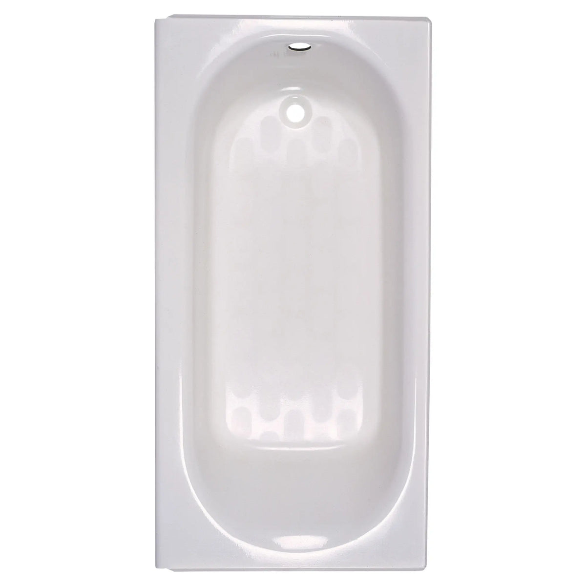 American Standard Princeton Americast 60 x 30-Inch Integral Apron Bathtub With Left-Hand Outlet - White