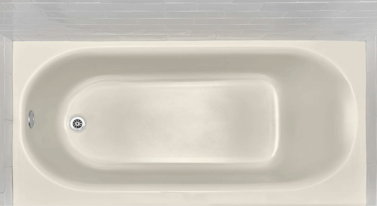 American Standard Princeton Americast 60 x 30-Inch Integral Apron Bathtub With Left-Hand Outlet - details