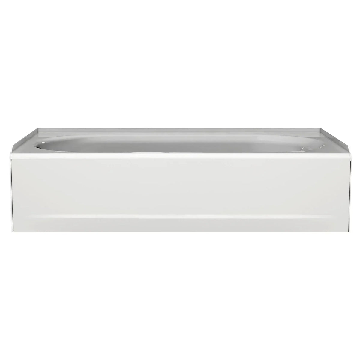 American Standard Princeton Americast 60 x 30-Inch Integral Apron Bathtub Left-Hand Outlet With Integral Drain 2390202ICH - details