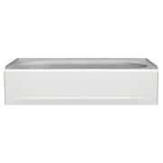 American Standard Princeton Americast 60 x 30-Inch Integral Apron Bathtub Right-Hand Outlet With Integral Drain 2391202ICH - White