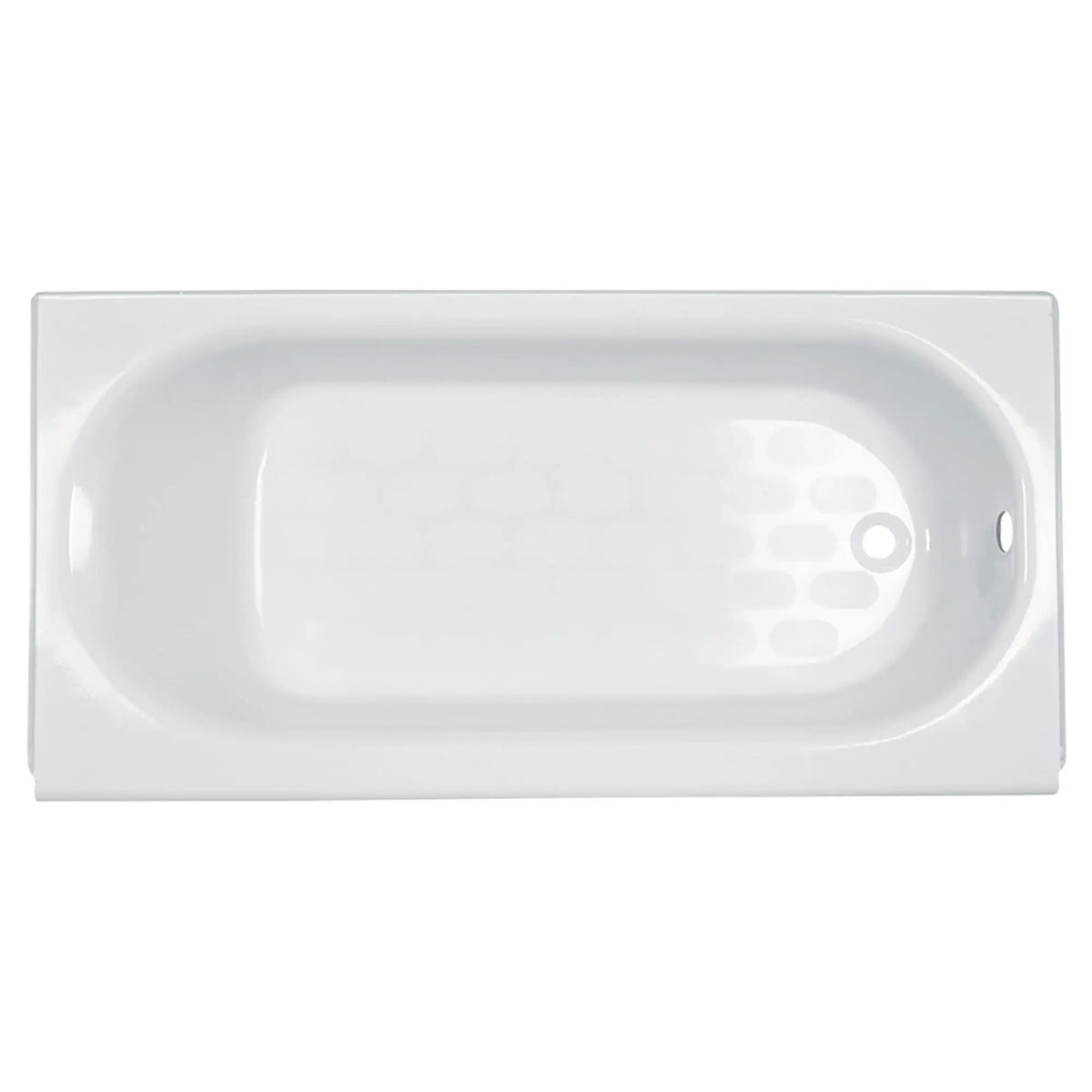 American Standard Princeton Americast 60 x 30-Inch Integral Apron Bathtub Right-Hand Outlet With Integral Drain 2391202ICH - details