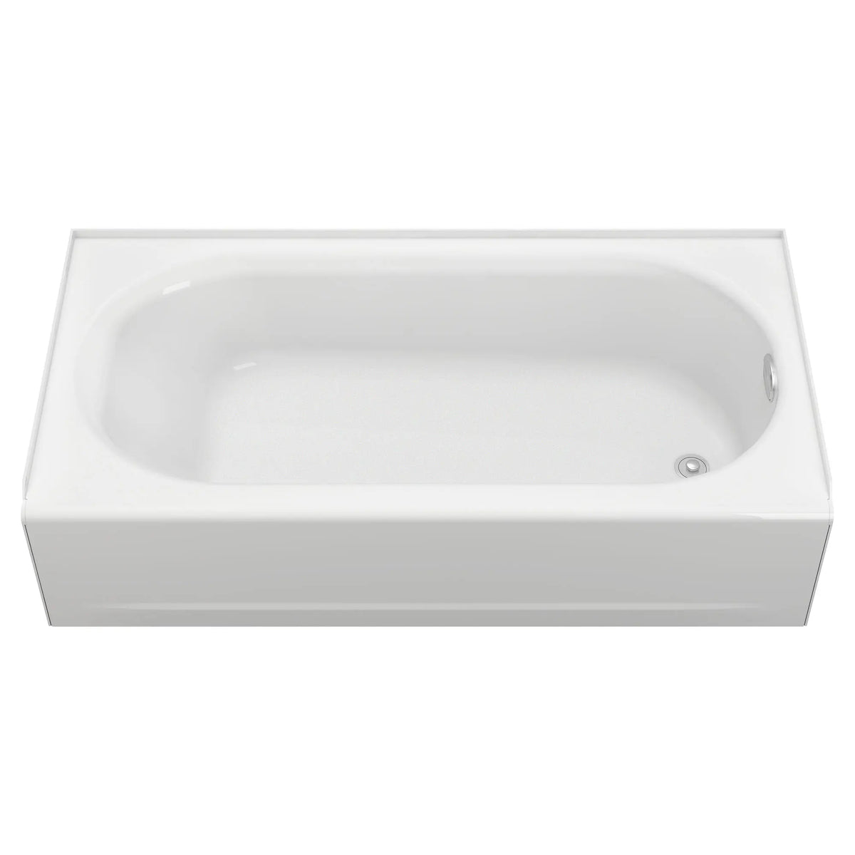 American Standard Princeton Americast 60 x 30-Inch Integral Apron Bathtub Right-Hand Outlet With Integral Drain 2391202ICH - details