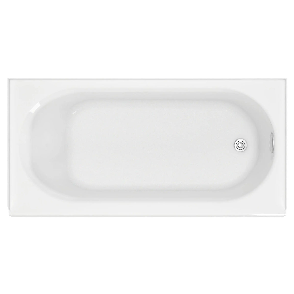 American Standard Princeton Americast 60 x 30-Inch Integral Apron Bathtub Right-Hand Outlet With Integral Drain 2391202ICH - details