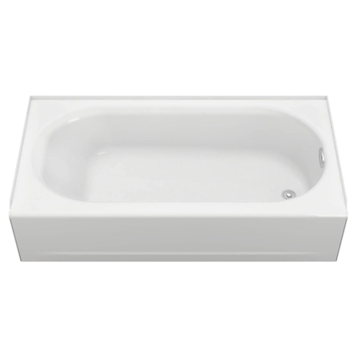 American Standard Princeton Americast 60 x 30-Inch Integral Apron Bathtub Right-Hand Outlet With Integral Drain 2391202ICH - details