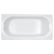 American Standard Princeton Americast 60 x 30-Inch Integral Apron Bathtub Above Floor Rough with Left-Hand Outlet - White