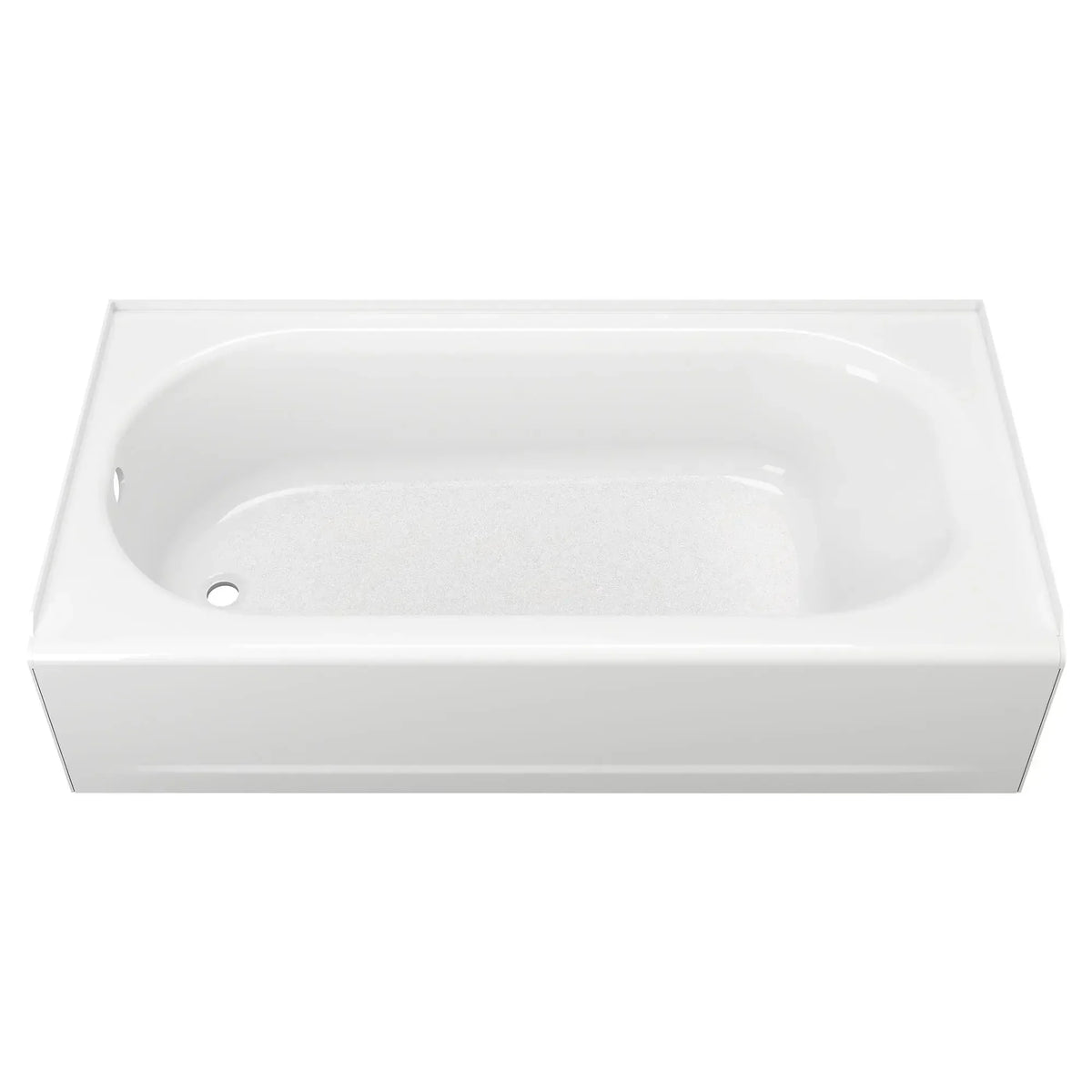 American Standard Princeton Americast 60 x 30-Inch Integral Apron Bathtub Above Floor Rough with Left-Hand Outlet - details