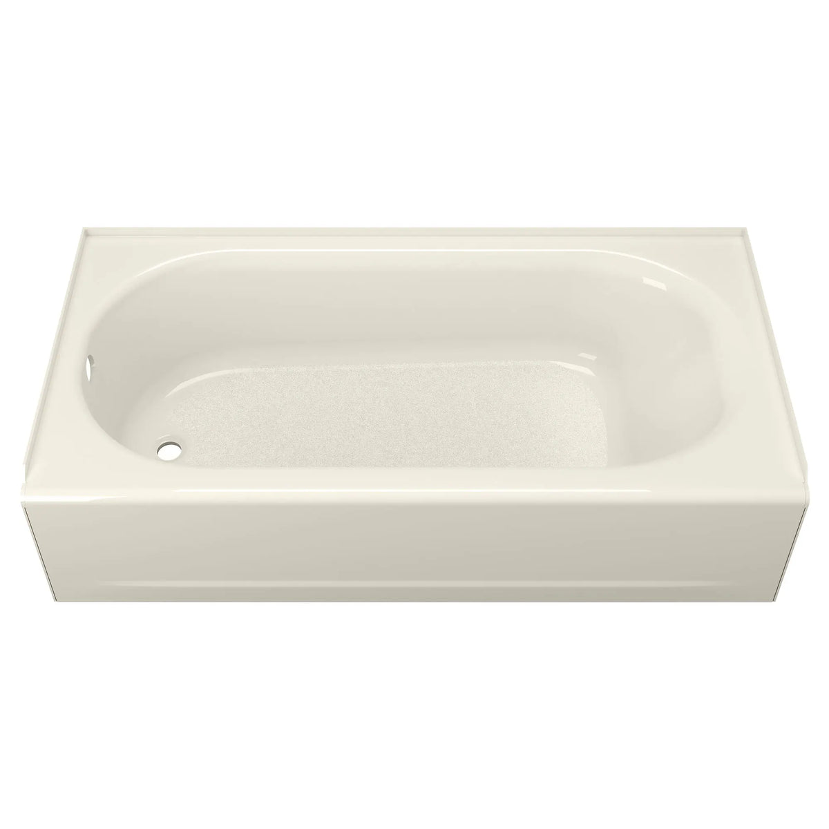 American Standard Princeton Americast 60 x 30-Inch Integral Apron Bathtub Above Floor Rough with Left-Hand Outlet - details