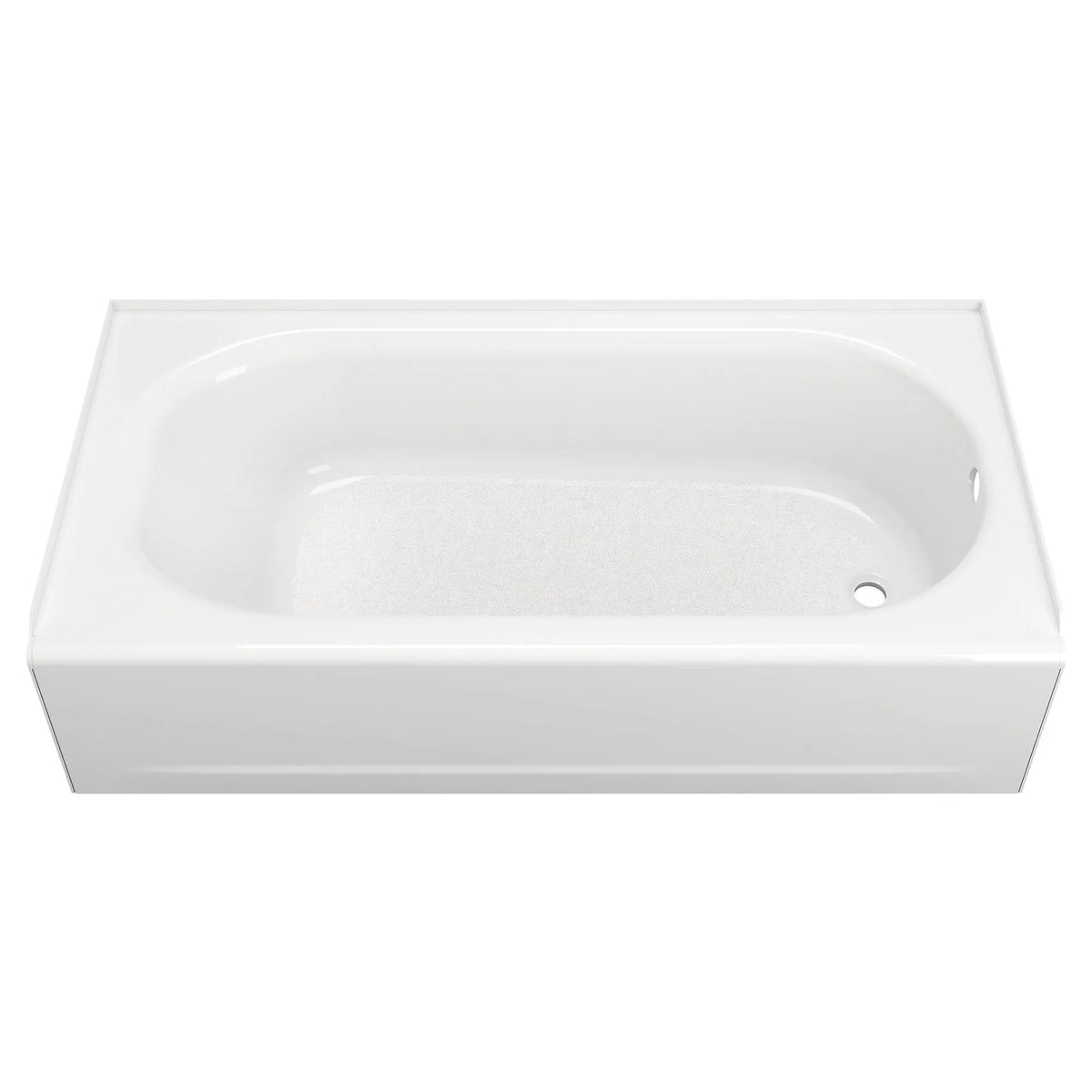 American Standard Princeton Americast 60 x 30-Inch Integral Apron Bathtub Above Floor Rough with Right-Hand Outlet - details