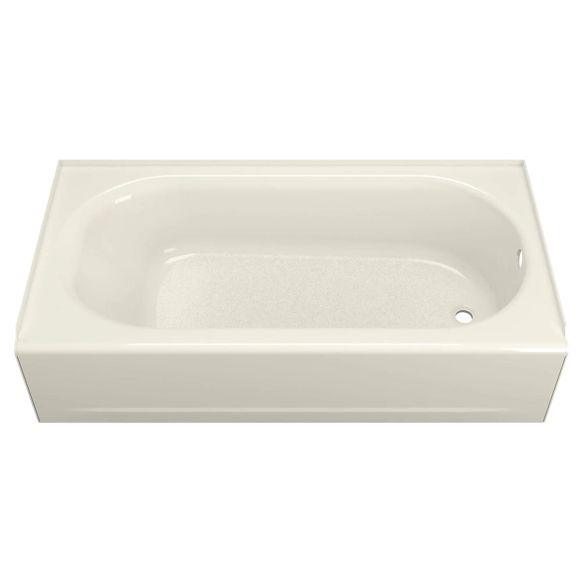 American Standard Princeton Americast 60 x 30-Inch Integral Apron Bathtub Above Floor Rough with Right-Hand Outlet - details