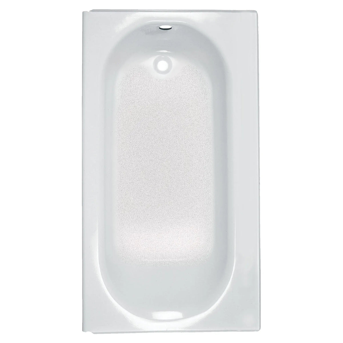 American Standard Princeton Americast 60 x 34-Inch Integral Apron Bathtub Above Floor Rough Left-Hand Outlet with Luxury Ledge - White