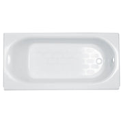 American Standard Princeton Americast 60 x 34-Inch Integral Apron Bathtub Above Floor Rough Right-Hand Outlet with Luxury Ledge - White