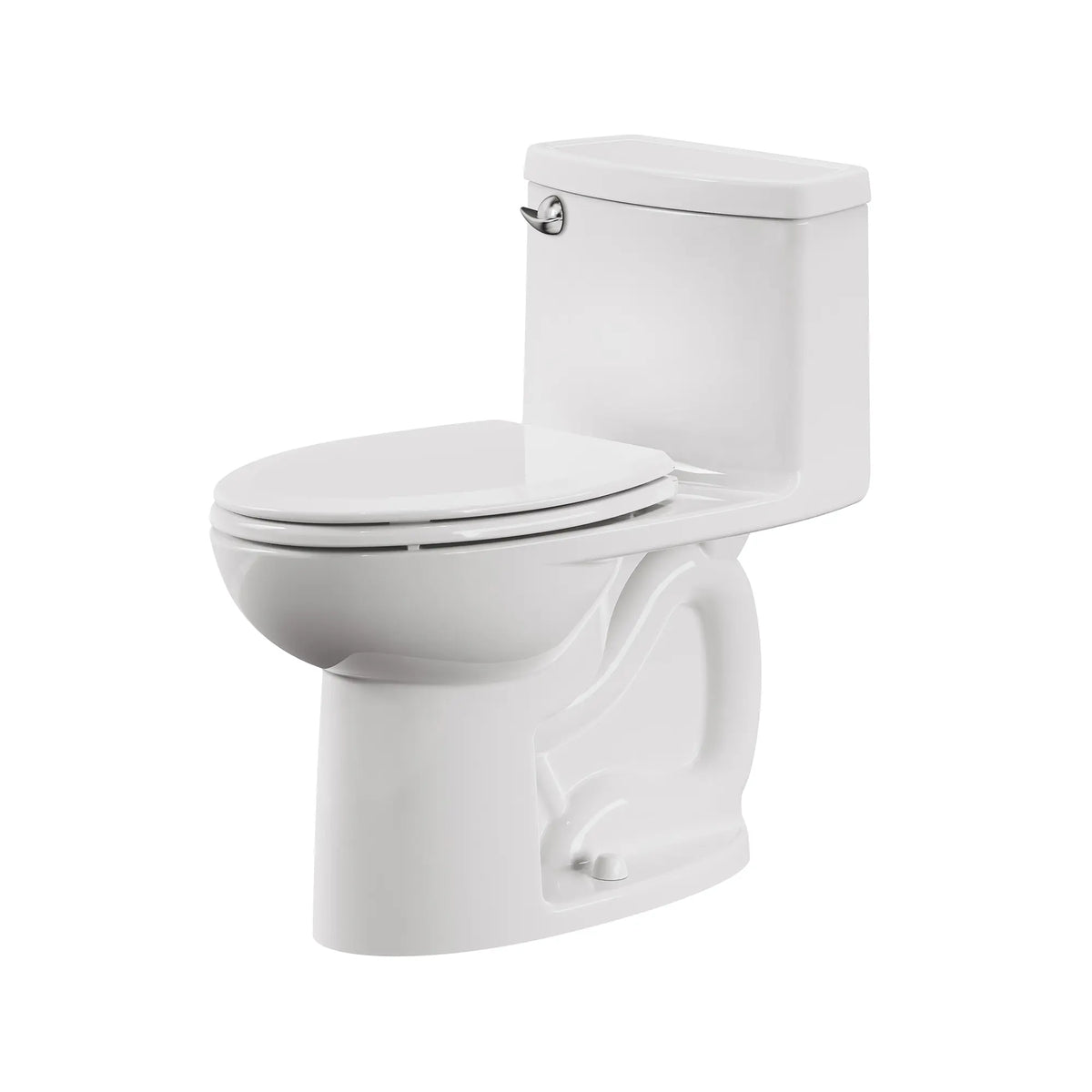 American Standard Compact Cadet 3 One-Piece 1.28 gpf/4.8 Lpf Chair Height Elongated Toilet With Seat - details