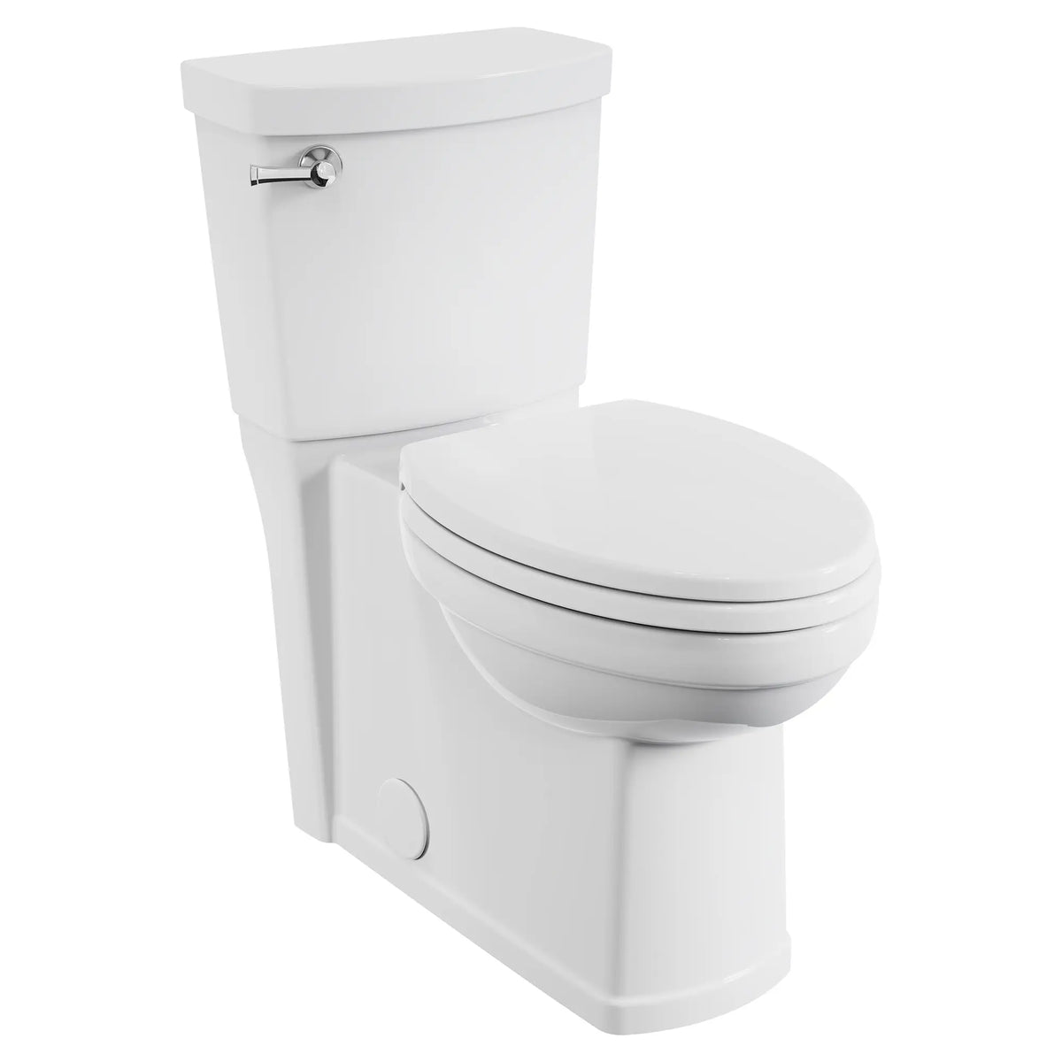 American Standard Estate Skirted Two-Piece 1.28 gpf/4.8 Lpf Chair Height Elongated Toilet With Seat - White