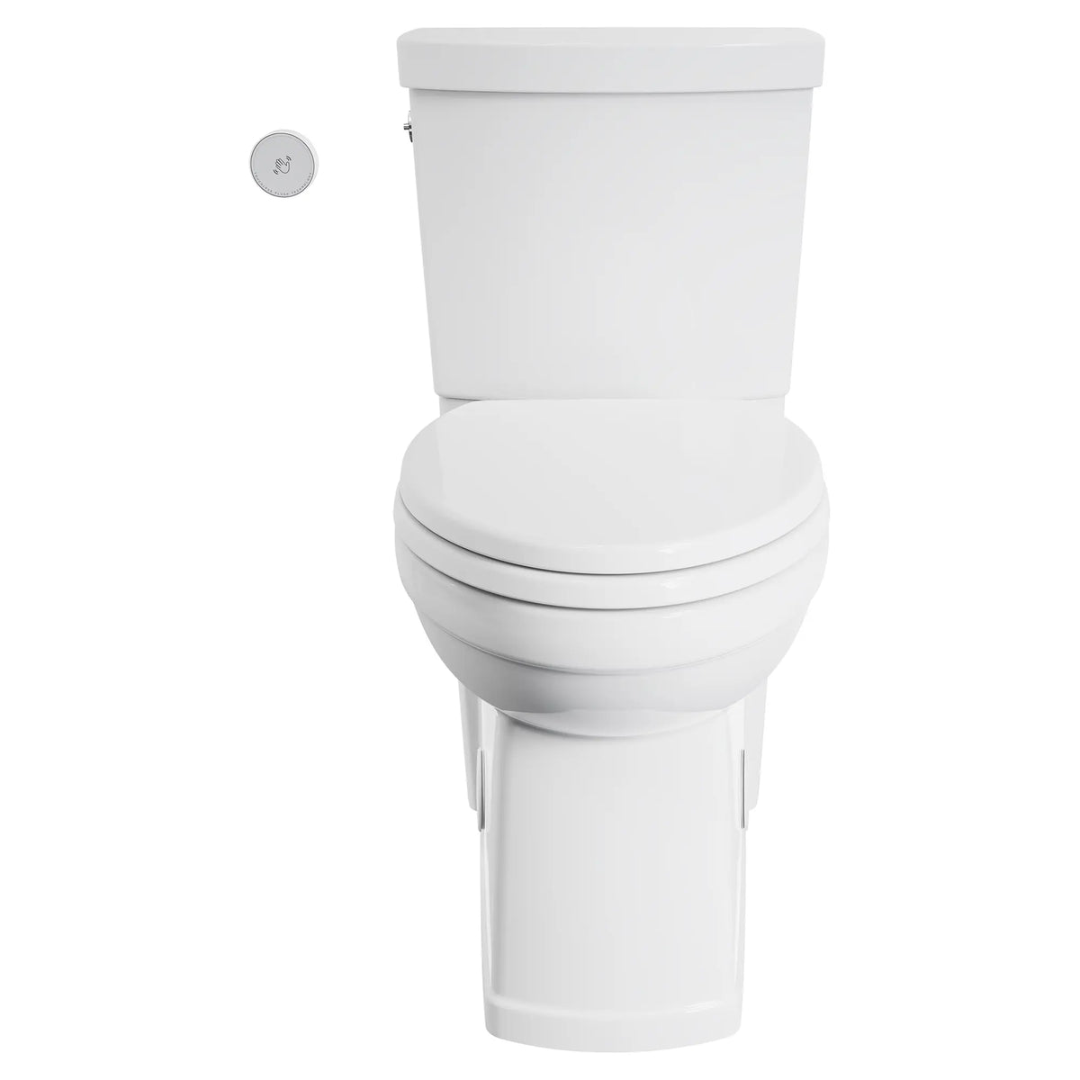 American Standard Estate Touchless Skirted Two-Piece 1.28 gpf/4.8 Lpf Chair Height Elongated Toilet With Seat - product view