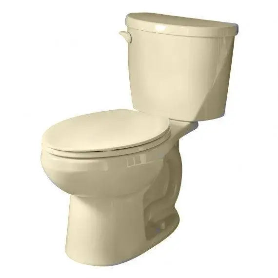 American Standard Evolution 2 Two-Piece 1.6 gpf/6.0 Lpf Standard Height Round Front Toilet Less Seat with Lined Tank - Bone