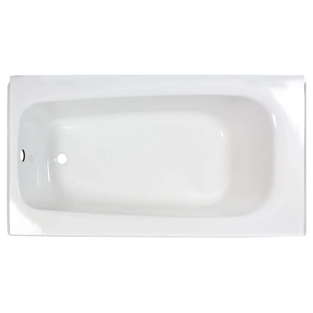 American Standard Cambridge Americast 60 x 32-Inch Integral Apron Bathtub With Left-Hand Outlet - White