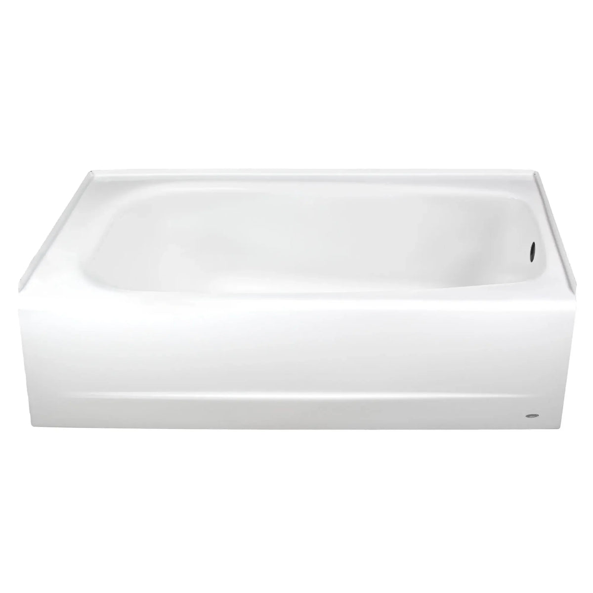 American Standard Cambridge Americast 60 x 32-Inch Integral Apron Bathtub With Right-Hand Outlet - White
