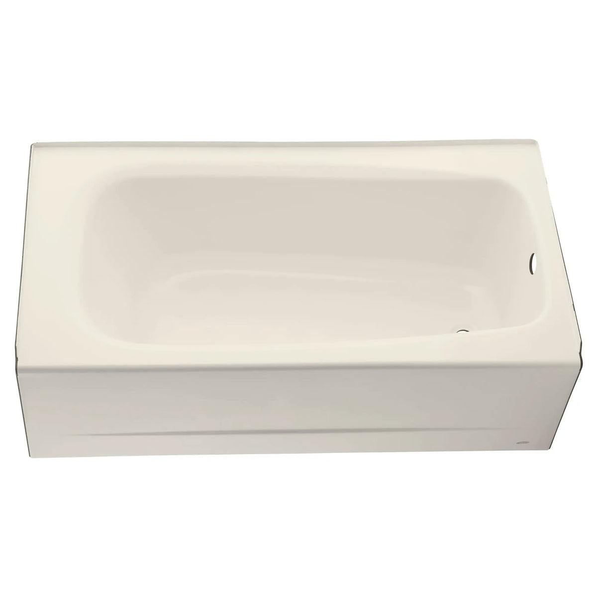 American Standard Cambridge Americast 60 x 32-Inch Integral Apron Bathtub With Right-Hand Outlet - details