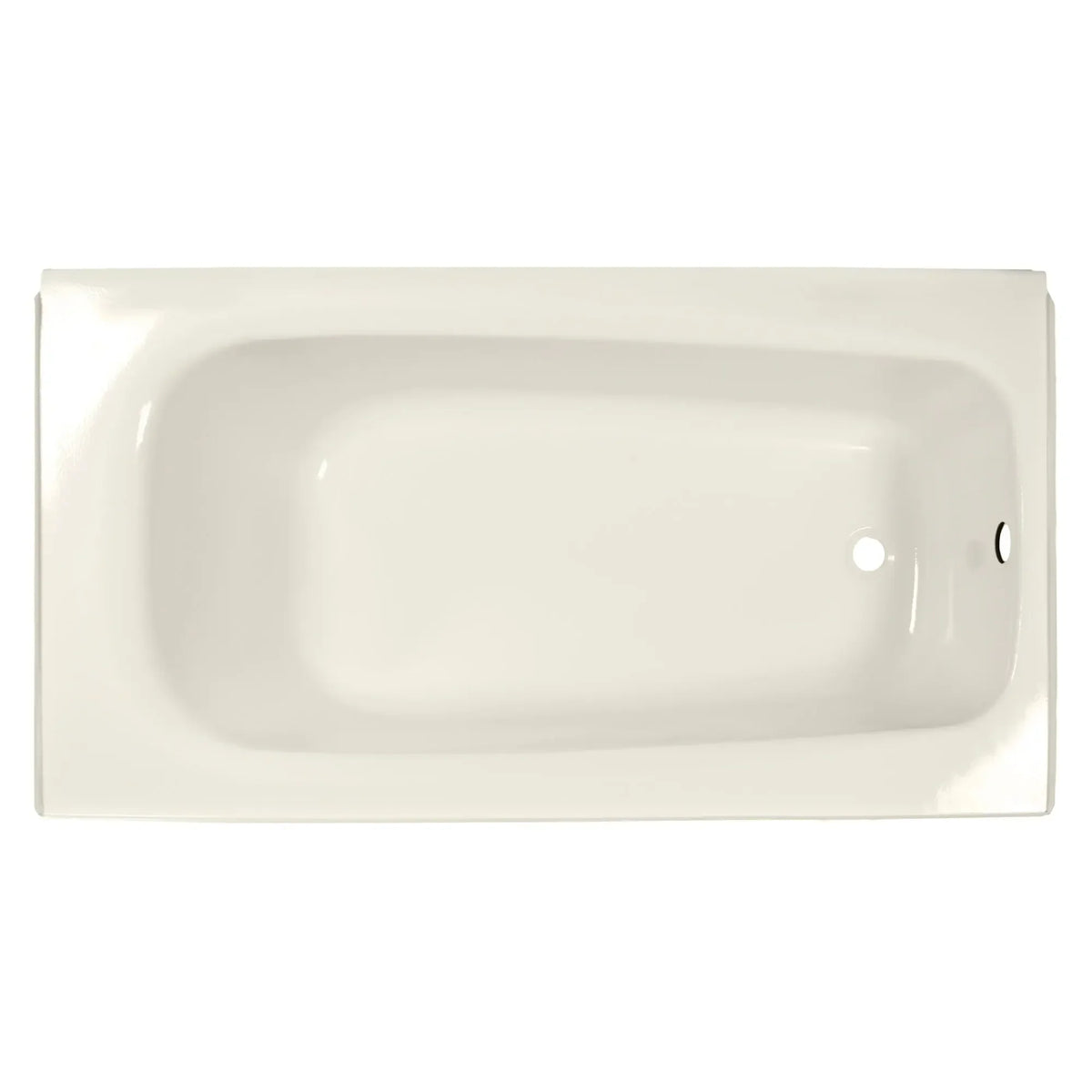 American Standard Cambridge Americast 60 x 32-Inch Integral Apron Bathtub With Right-Hand Outlet - details