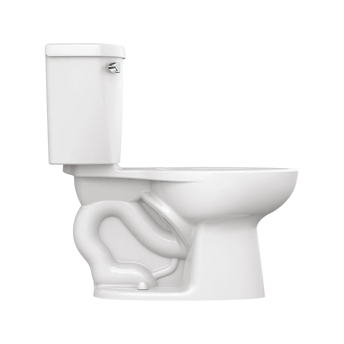 American Standard Cadet Two-Piece Pressure Assist 1.1 gpf/4.2 Lpf Elongated EverClean Toilet - details