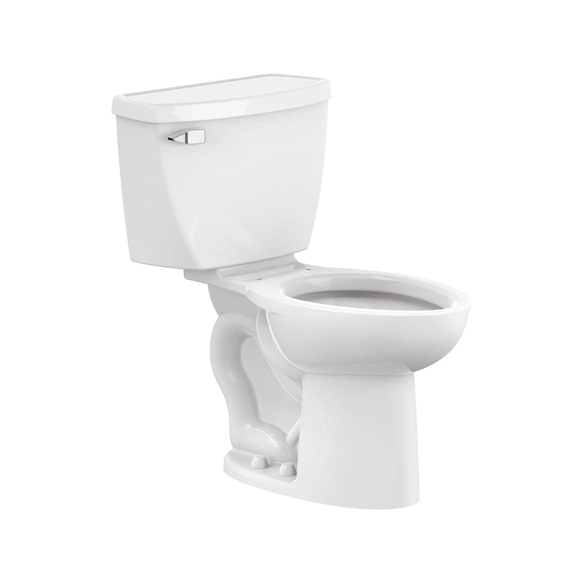 American Standard Cadet Two-Piece Pressure Assist 1.6 gpf/6.0 Lpf Chair Height Elongated EverClean Toilet - details