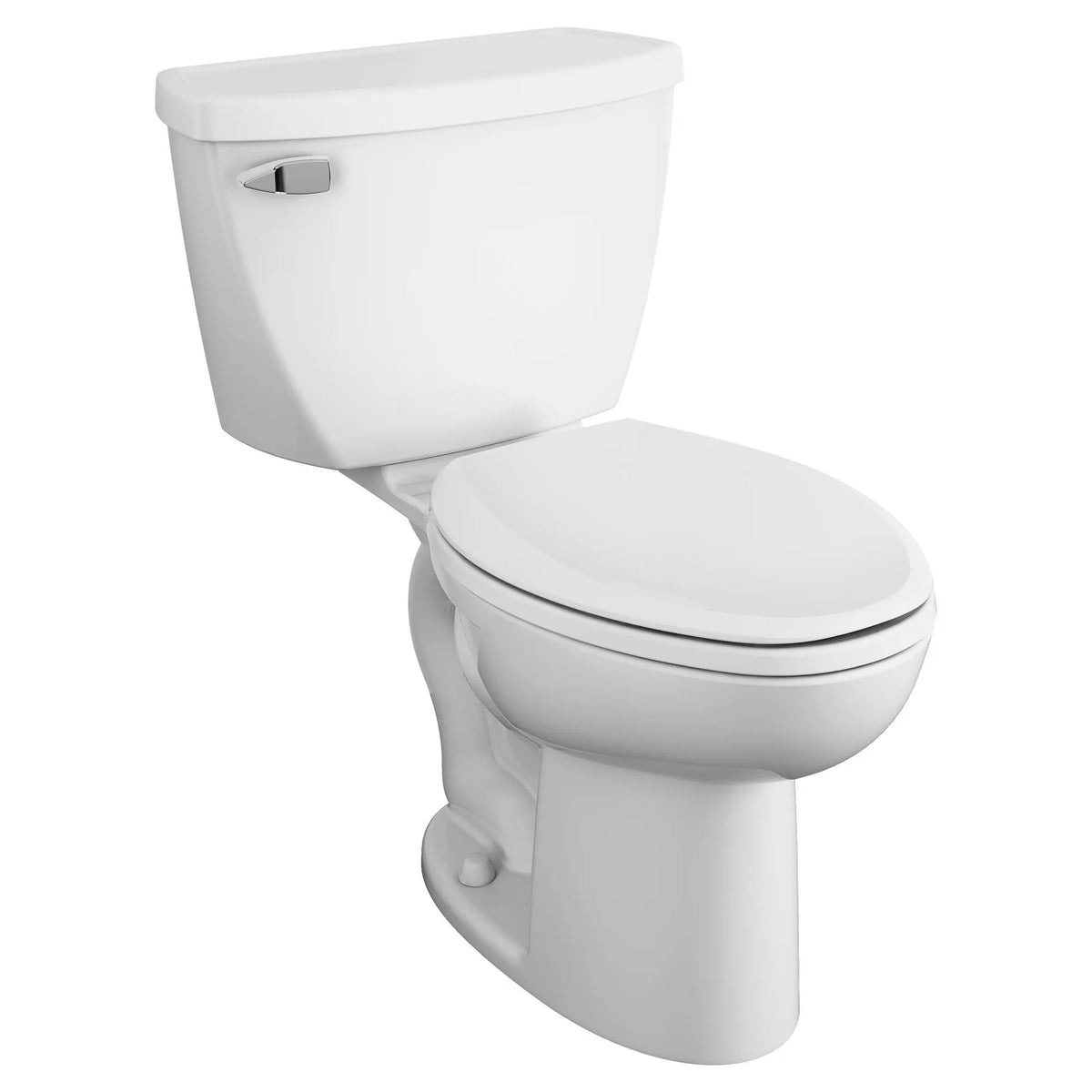 American Standard Cadet Two-Piece Pressure Assist 1.6 gpf/6.0 Lpf Chair Height Elongated EverClean Toilet - details