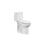 American Standard EcoStrength Aspirations Two-Piece 0.80 gpf/3 Lpf Chair Height Elongated Toilet Less Seat - White