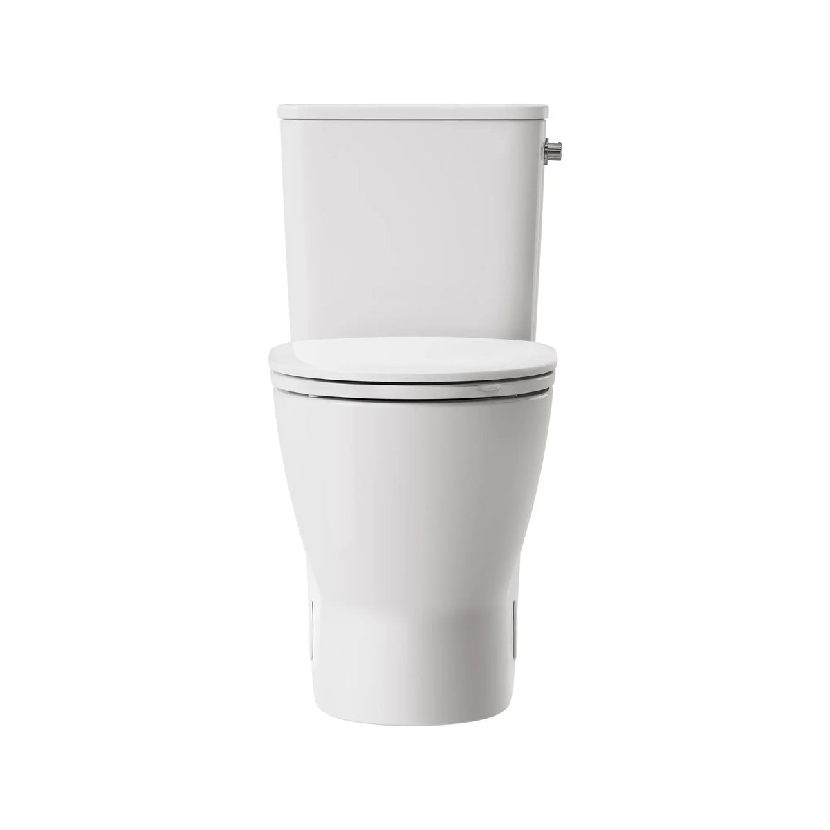 American Standard EcoStrength Aspiration Skirted Two-Piece 0.80 gpf/3.0 Lpf Chair-Height Right-Hand Trip Lever Elongated Toilet With Seat - White