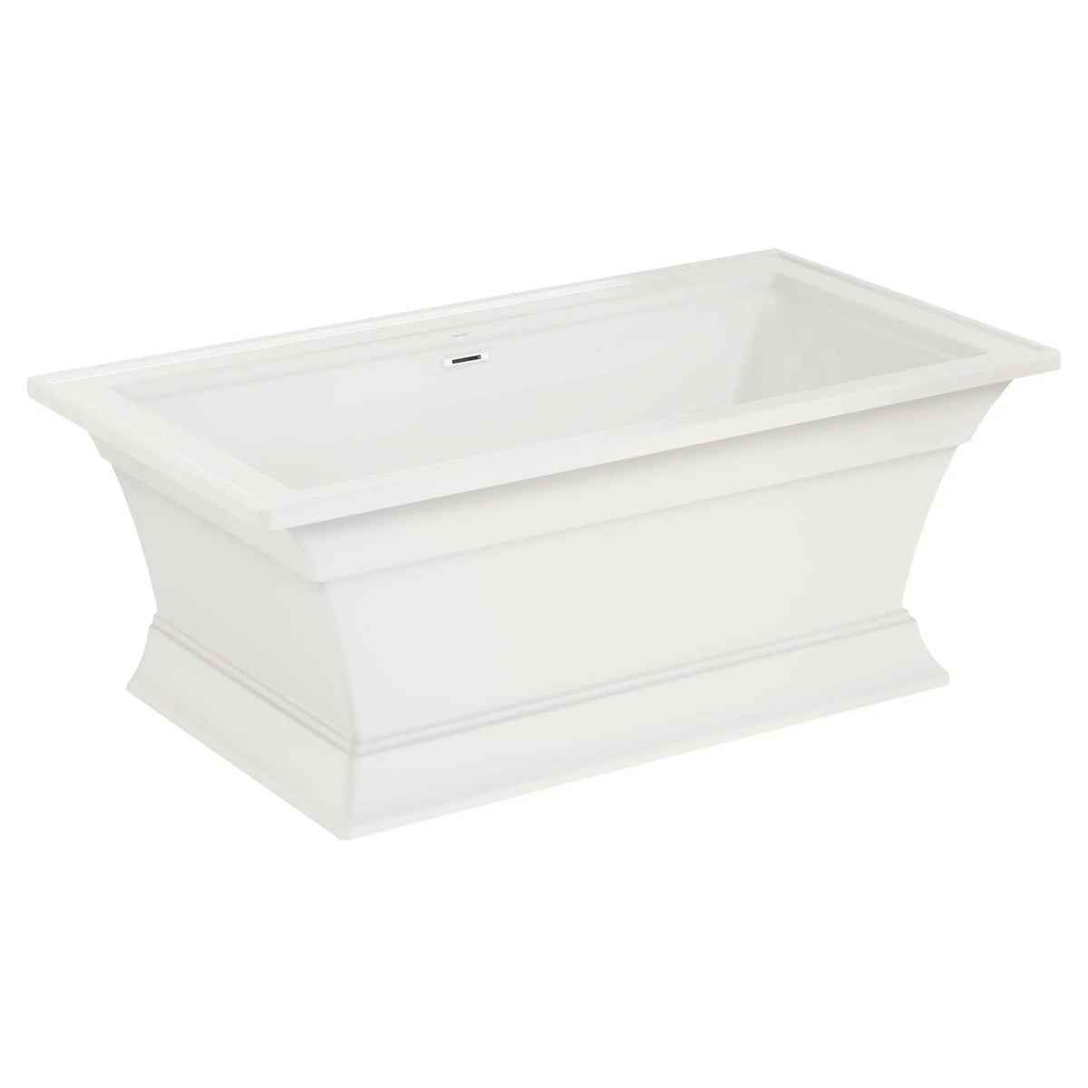 American Standard Town Square S 68 x 36-Inch Freestanding Bathtub Center Drain With Integrated Overflow 2546004 - product view