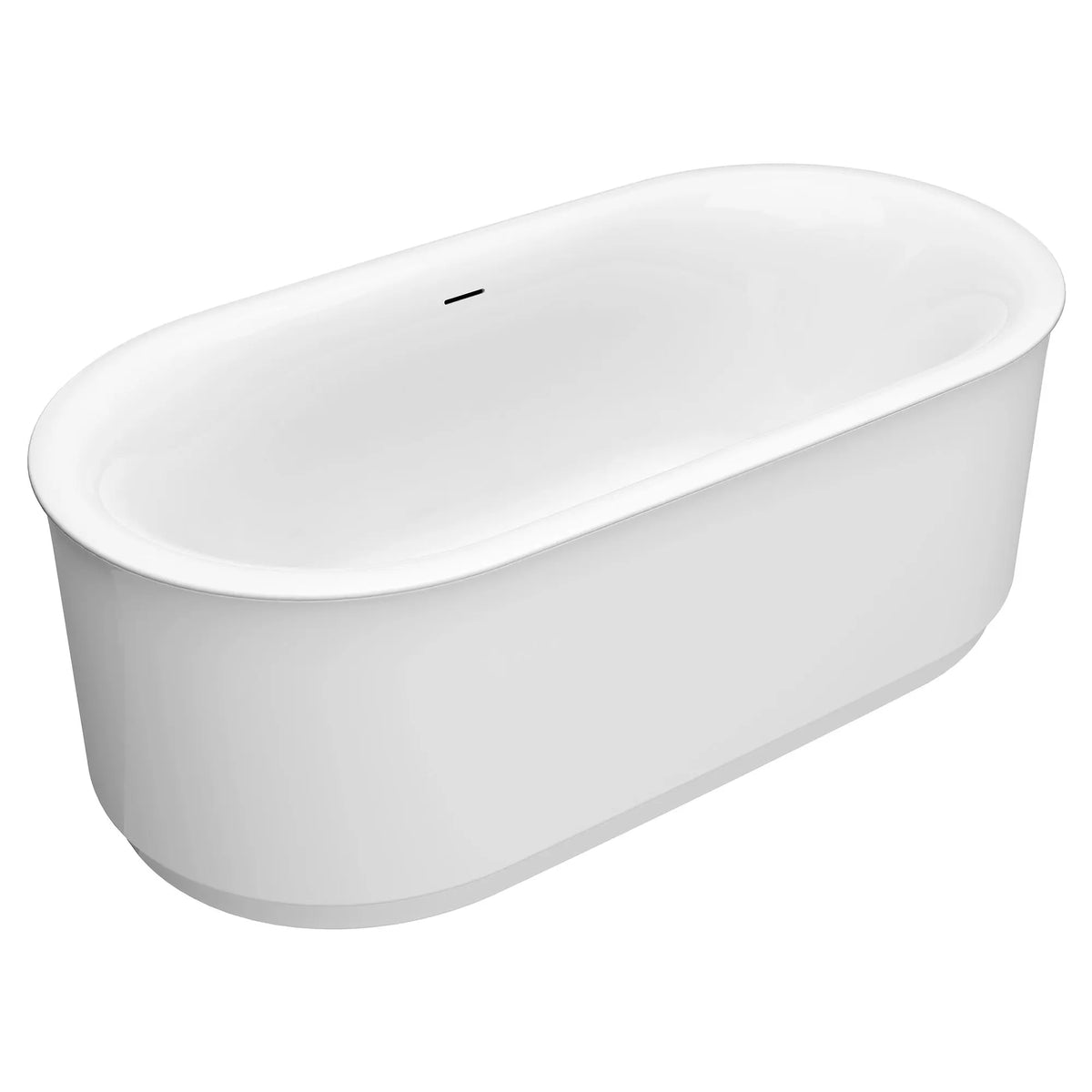 American Standard Studio S 68 x 34-Inch Freestanding Bathtub Center Drain With Integrated Overflow 2549004 - product view