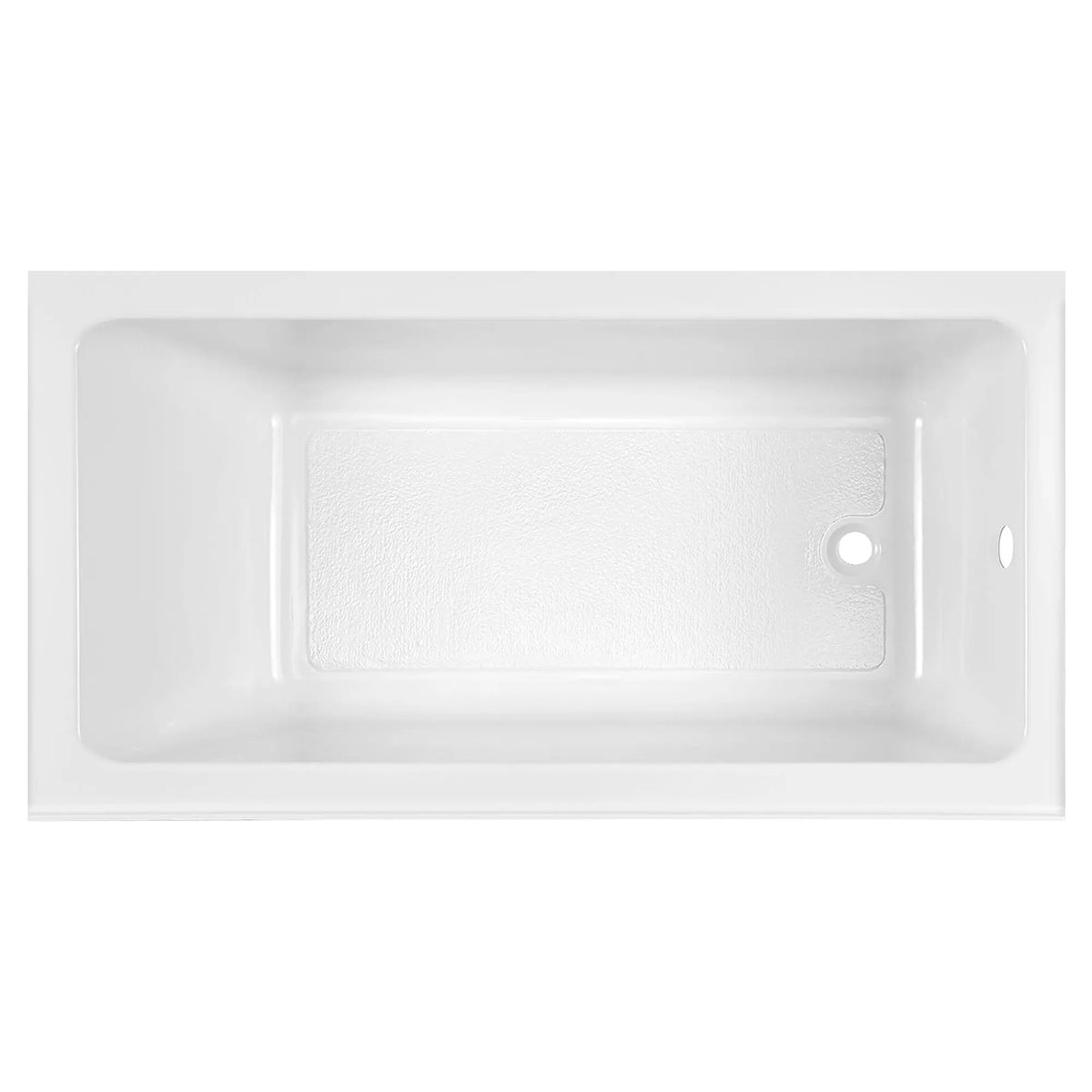American Standard Studio 60 x 30-Inch Integral Apron Bathtub Above Floor Rough with Right-Hand Outlet - details