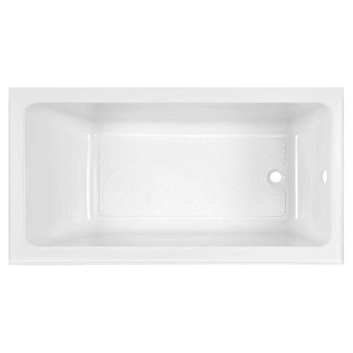 American Standard Studio 60 x 32-Inch Integral Apron Bathtub Above Floor Rough With Right-Hand Outlet - details