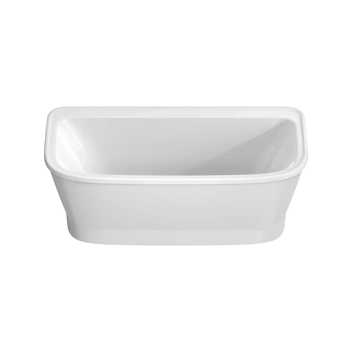 American Standard Aspirations 68 x 34-Inch Freestanding Bathtub With White Drain and Overflow - White