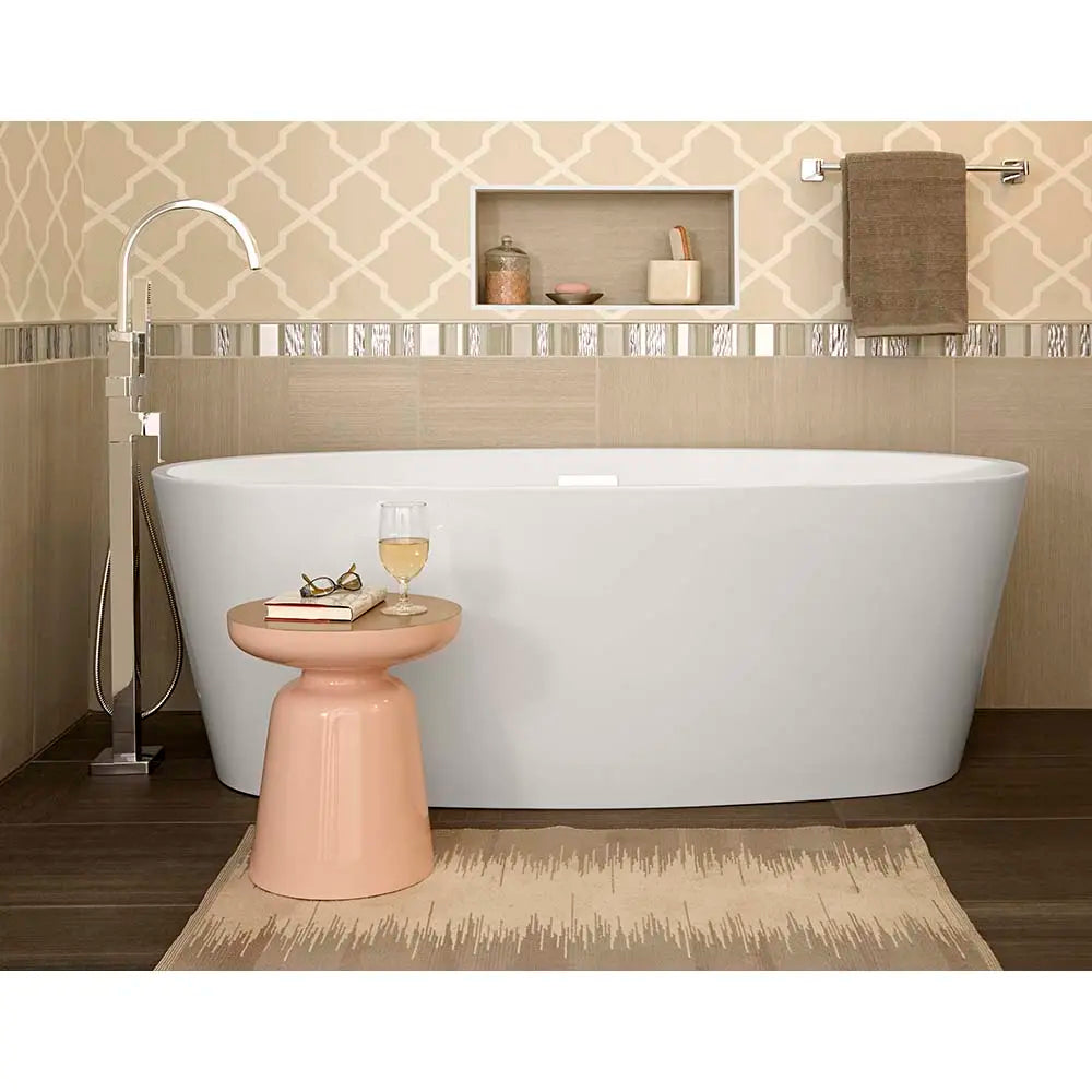 American Standard Coastal Serin 68 x 31-Inch Freestanding Bathtub Center Drain With Integrated Overflow 2765034 - product view