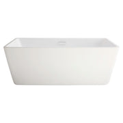 American Standard Sedona Loft 63 x 30-Inch Rectangle Freestanding Bathtub Center Drain With Integrated Overflow 2766034 - White