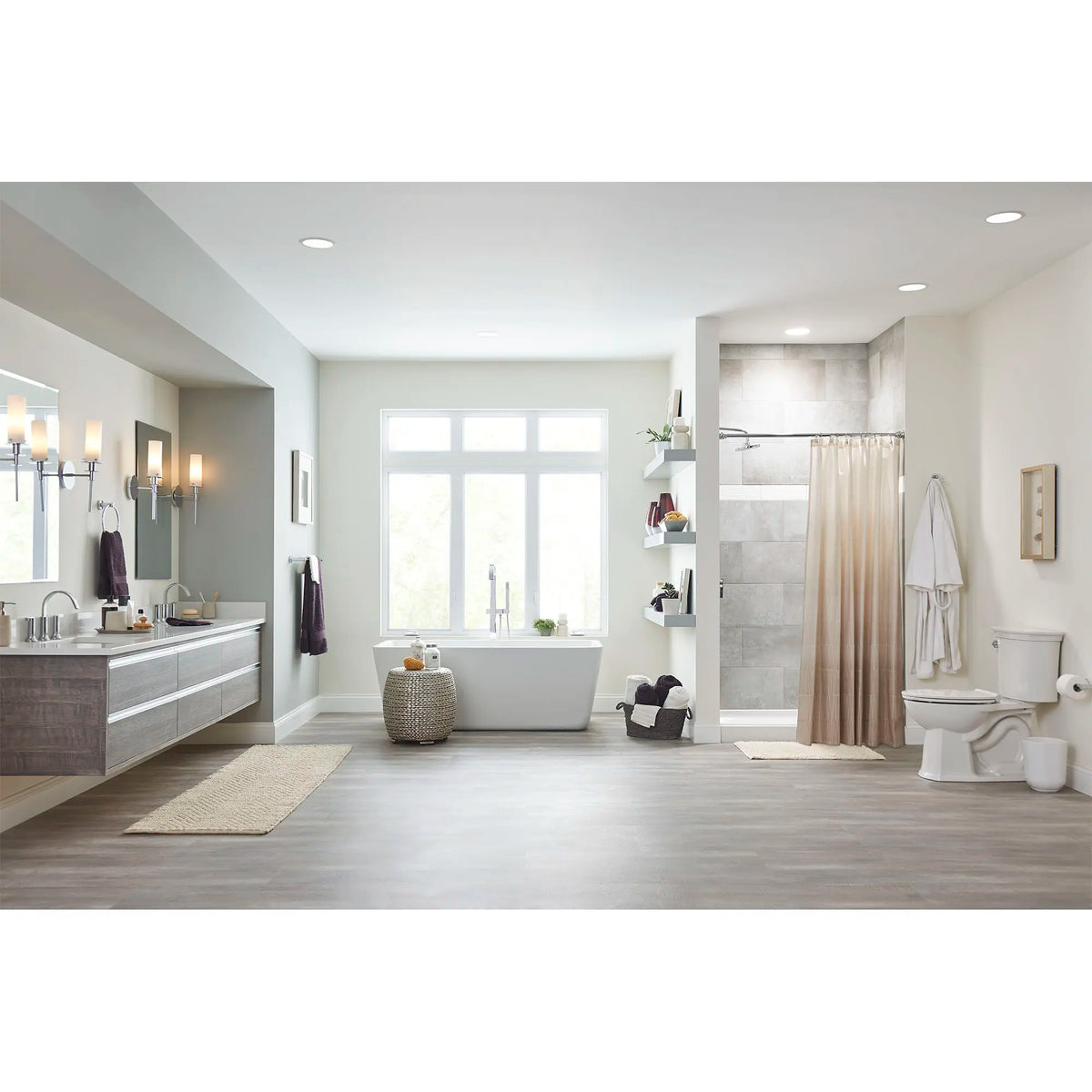 American Standard Sedona Loft 63 x 30-Inch Rectangle Freestanding Bathtub Center Drain With Integrated Overflow 2766034 - details
