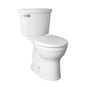 American Standard Champion 4 Two-Piece 1.28 gpf/4.8 Lpf Chair Height Elongated Complete Toilet With Seat and Lined Tank - White