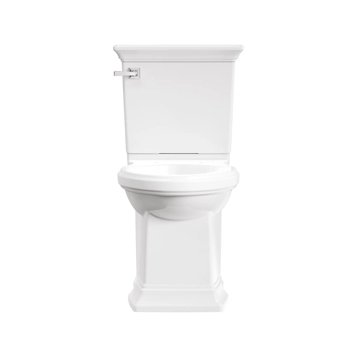 American Standard Town Square S Skirted Two-Piece 1.28 gpf/4.8 Lpf Chair Height Elongated Toilet With Seat - White