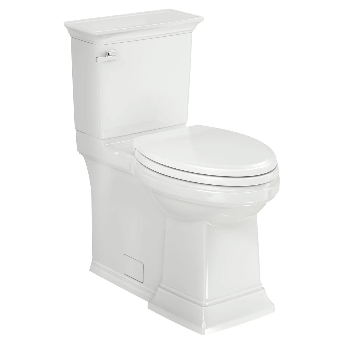 American Standard Town Square S Skirted Two-Piece 1.28 gpf/4.8 Lpf Chair Height Elongated Toilet With Seat - product view