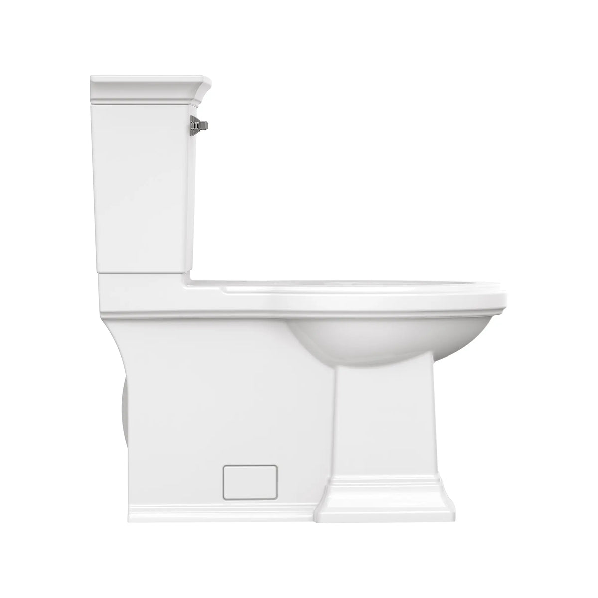 American Standard Town Square S Skirted Two-Piece 1.28 gpf/4.8 Lpf Chair Height Elongated Toilet With Seat - details